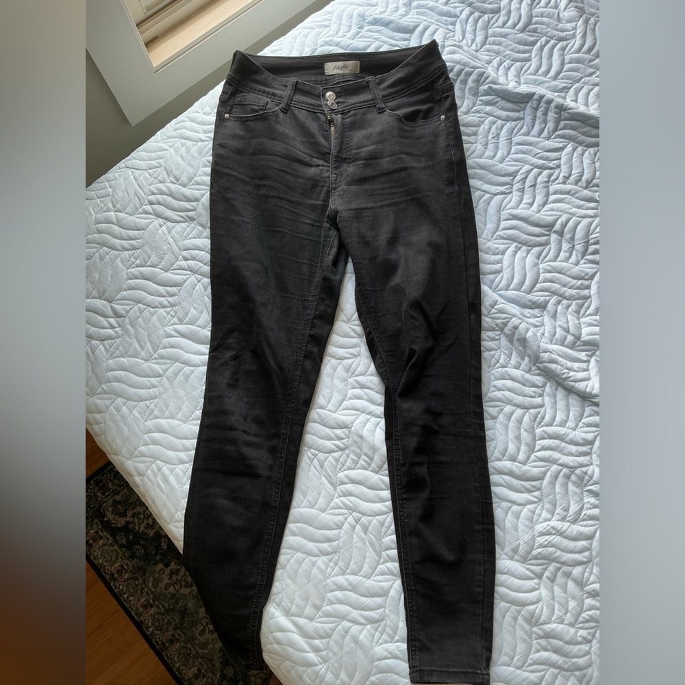 Angels Black Skinny Jeans size 8